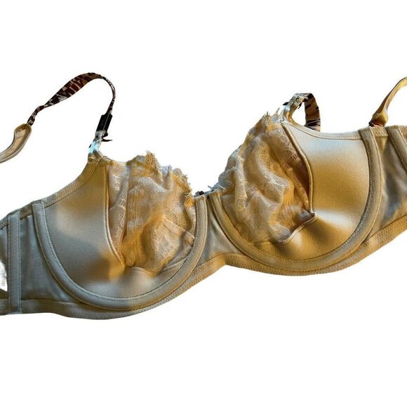 Dream Angels Push Up Without Padding Leopard‎ Print Victoria Secret 32D Bra New - Picture 3 of 7